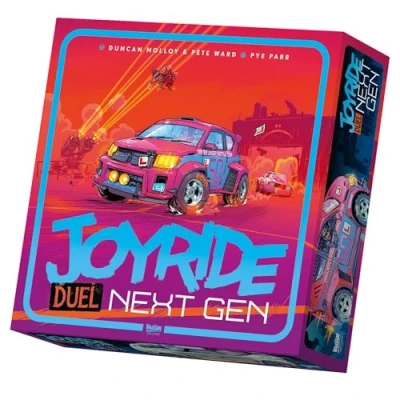 Afbeelding van Rebellion Unplugged: Joyride: Next Gen Gezelschapsspel voor auto, hoofd tot hoofd, circuitgevecht, dubbelzijdige kaart, vanaf 12 jaar, 2 spelers