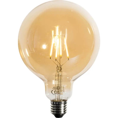 Afbeelding van LUEDD E27 dimbare LED goud G125 5W 450 lm 2700K