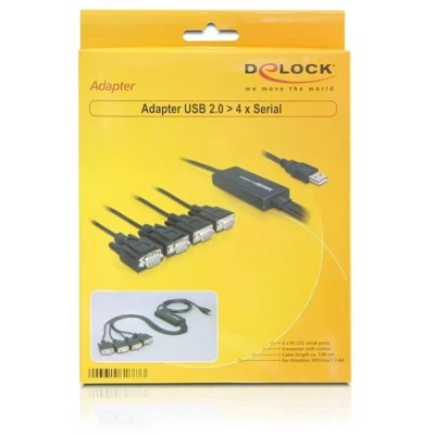 Afbeelding van usb naar 4x seriekabel