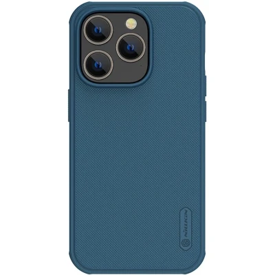 Afbeelding van Nillkin Super Frosted Shield Hoesje Geschikt voor Apple iPhone 14 Pro Max Blauw