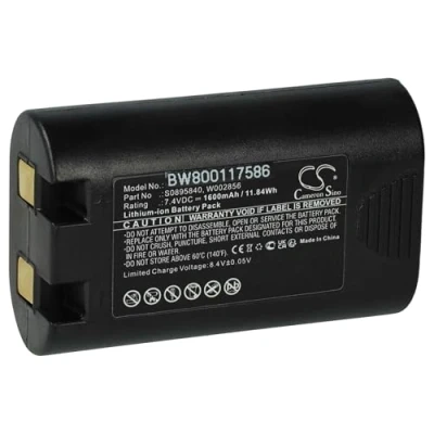 Afbeelding van vhbw Batterij compatibel met Dymo LabelManager 420P, 360D printer, scanner, labelprinter (1600 mAh, 7,4 V, Li ION)