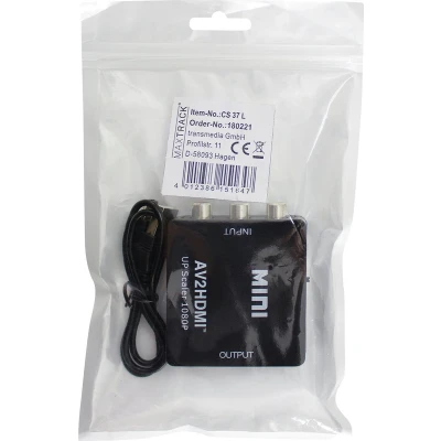 Afbeelding van Maxtrack AV Converter CS 37 L [AV HDMI] 1920 x 1080 Pixel