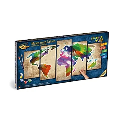 Afbeelding van Schipper Schilderen op Nummer Colorful World