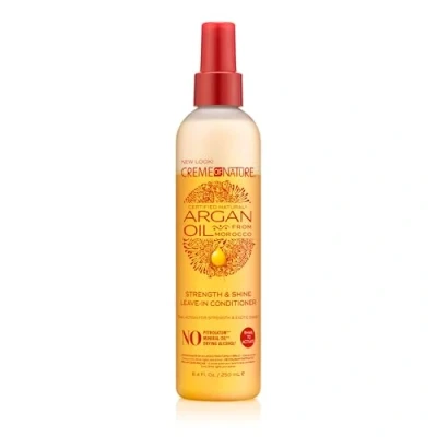 Afbeelding van Revlon Creme of Nature versterkende verzorging met arganolie uit Marokko voor krullend haar zonder sulfaten uitspoelen spray 250 ml