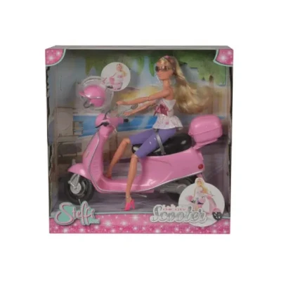 Afbeelding van Steffi Love Chic City met Roze Scooter