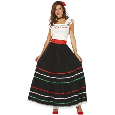 Afbeelding van Fiestas Guirca Kostuum Mexican maat M (38 40)