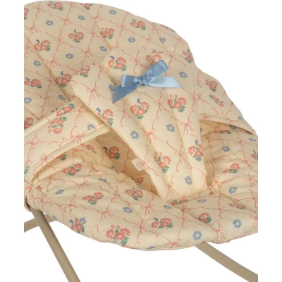 Afbeelding van Konges Sløjd Pop Wipstoeltje/Doll Bouncer Fleur Decor
