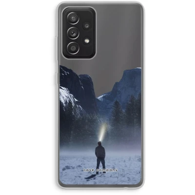 Afbeelding van hoesje geschikt voor Samsung Galaxy A52 Wanderlust Soft Cover Telefoonhoesje Bescherming aan alle Kanten en Schermrand