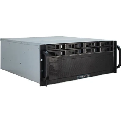 Image de Inter Tech IPC 4U 4408 Montable sur rack ATX / SSI EEB étendu pas d&#039;alimentation (ATX) USB