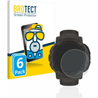 Afbeelding van BROTECT Screenprotector voor Garmin Instinct 2 / Solar Folie Beschermfolie matte (6 Stuks)