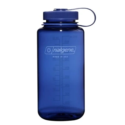 Afbeelding van Nalgene Wide Mouth Bottle drinkfles 32oz BPA free SUSTAIN Denim