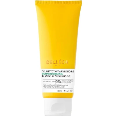 Afbeelding van Decléor Romarin Officinal Black Clay Cleansing Gel 100 ml