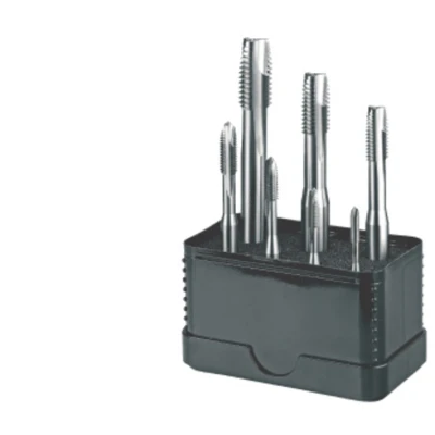 Afbeelding van International tools set draadsnijden M3 M12 7 delig