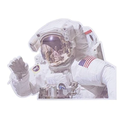 Afbeelding van NASA: Ride with Astronaut Car Sticker
