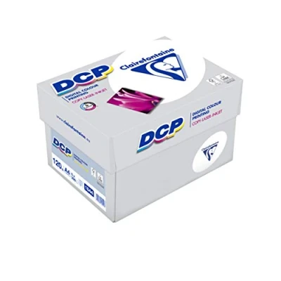 Afbeelding van Laserpapier Clairefontaine DCP A4 120gr wit 250vel