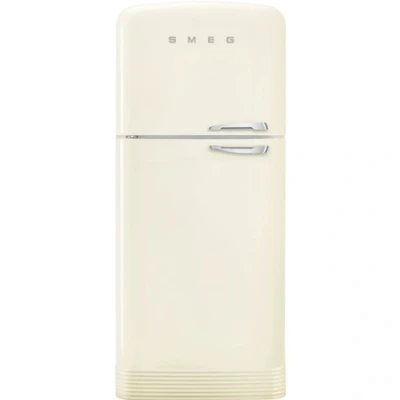 Afbeelding van Smeg FAB50LCR5 koel vriescombinatie Vrijstaand 523,9 l E Crème Frigo