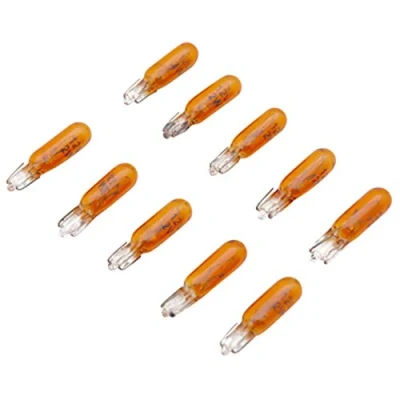 Afbeelding van Lampen, 12 V, 2 W, T5, W2 x 4,6D, sleehak, motorfiets, scooter, knipperlicht, motorfiets
