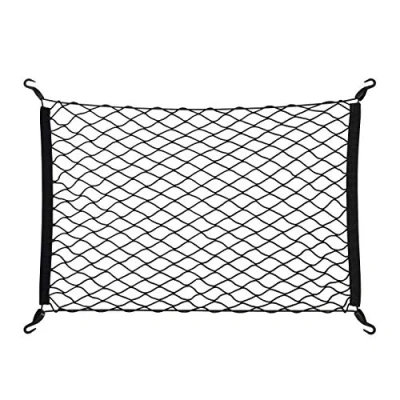 Afbeelding van Relaxdays bagagenet auto elastisch kofferbak veiligheidsnet net 80x62 cm