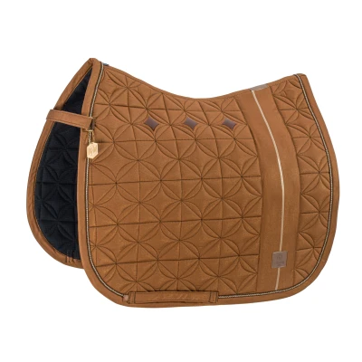 Image de Eskadron Tapis de Selle Heritage Big Square Glam Dressage Almond