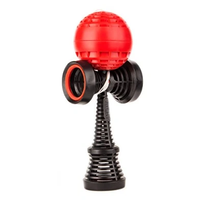 Afbeelding van Catchy Air KENDAMA rood (traditioneel Japans speelgoed, van beginners tot professioneel, uniek design)