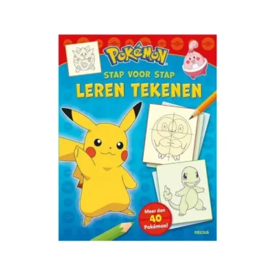 Afbeelding van Pokémon stap voor leren tekenen