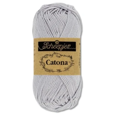Afbeelding van Frida&#039;s Wollhaus Scheepjes Catona Amigurumi, 50 g, 100% katoen, gebreid, 109 kleuren (074 Mercury)