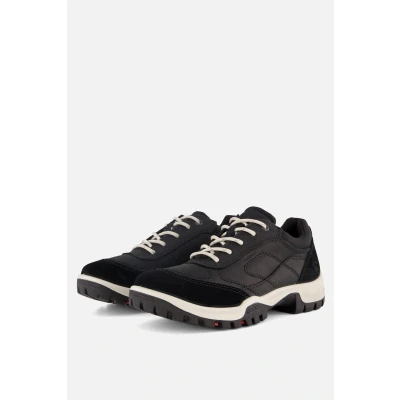 Afbeelding van Ecco Xpedition III Veterschoenen zwart Leer Dames Maat 41