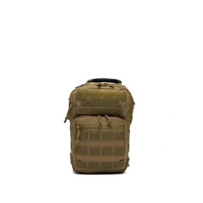 Afbeelding van Brandit US Cooper Everydaycarrysling Schoudertas, Heren, Maat: One Size, Camel