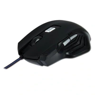 Image de MCL Samar Souris verticale pour droitiers optique 6 boutons filaire USB noir