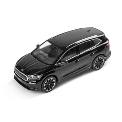 Afbeelding van Skoda 5LA099300F9R ENYAQ iV miniatuur Schaal 1:43 Zwart