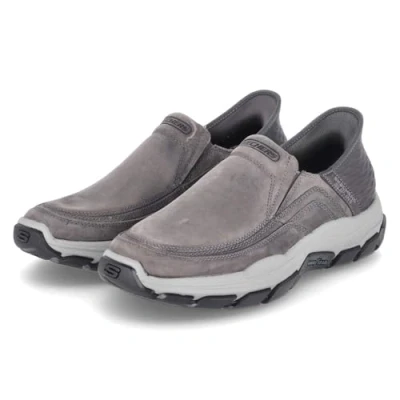 Afbeelding van Skechers Slip Ins Respected Elgin, Mannen, Zwart, Sneakers, maat: 42