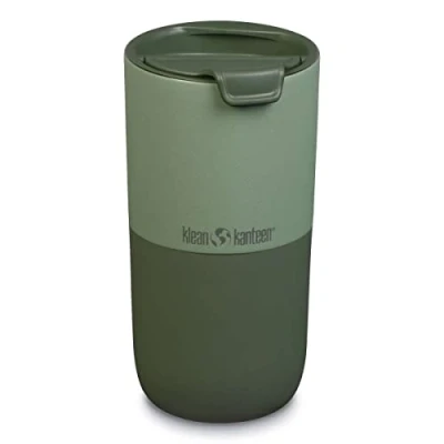 Afbeelding van Klean Kanteen Rise Tumbler geïsoleerd 16oz (473 ml) Sea Spray RVS drinkbeker met flipdeksel
