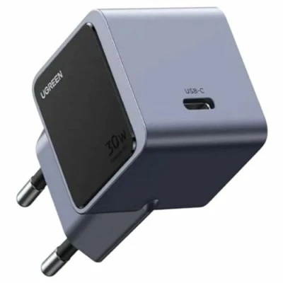 Afbeelding van UGREEN Nexode Air 30W PD USB C Snellader GaN Adapter Grijs