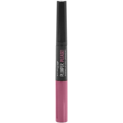 Afbeelding van Maybelline Plumper, Please! Shaping Lip Duo 210 All Access Filler Vergroter Volle Lippen Roze 4 ml