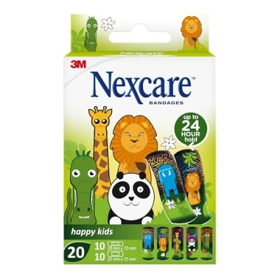 Afbeelding van Nexcare, Gips, Gelukkige kinderen (20 x)