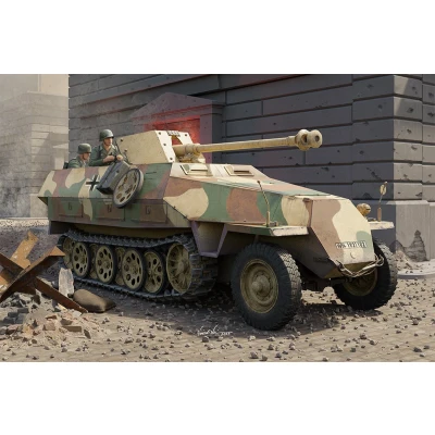 Afbeelding van 1:16 Trumpeter 00943 Sd.Kfz 251/22 Ausf. D German Halftrack Plastic Modelbouwpakket