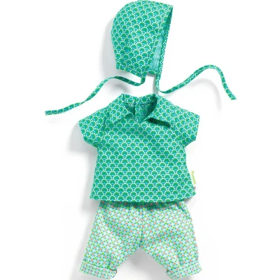 Afbeelding van Djeco poppenkledingset pomea petit pan zazen 32 cm