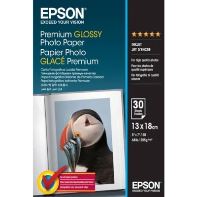 Afbeelding van Epson Premium Glossy Fotopapier 30 vel (13 x 18)