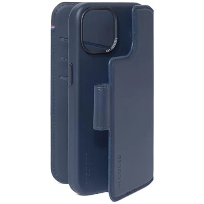 Afbeelding van Decoded Leather Detachable Wallet Apple iPhone 15 Navy