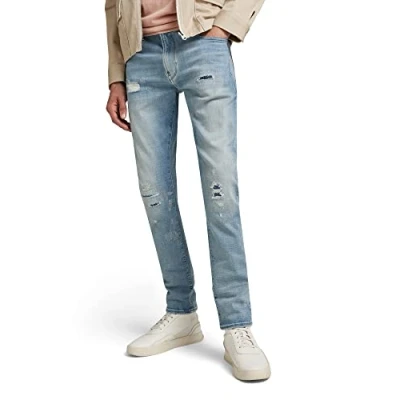 Image de G STAR Homme Jeans Revend Fwd Skinny Jeans, Bleu (Sun Faded Denver Restored D20071 c051 g021), 31W / 32L
