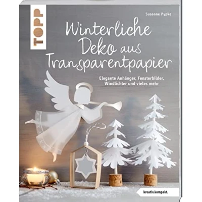 Afbeelding van Winterliche Deko aus Transparentpapier