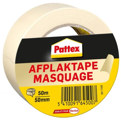 Afbeelding van Afplaktape Pattex 50mmx50m creme