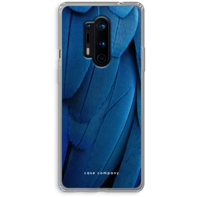 Afbeelding van Case Company® hoesje geschikt voor OnePlus 8 Pro Pauw Soft Cover Telefoonhoesje Bescherming aan alle Kanten en Schermrand