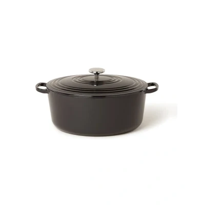 Afbeelding van BK Braadpan Bourgogne Jet Black ø 32 cm Ovaal / 7.5 Liter