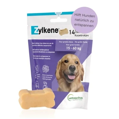 Afbeelding van 2x14 Chews voor Grote Honden Zylkene Rustgevende Kauwsnackjes
