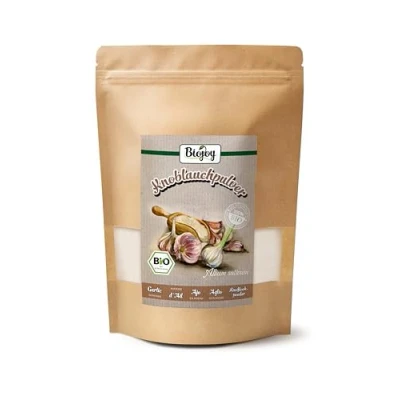 Image de Biojoy Poudre d&#039;ail BIO (500 g), ail en poudre, sans additifs (Allium sativum)