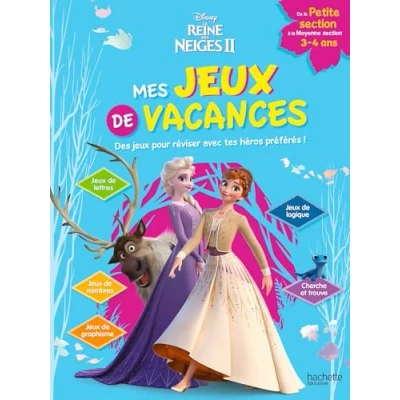 Afbeelding van LA REINE DES NEIGES 2 MES JEUX DE VACANCES PS A MS