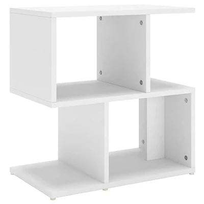 Afbeelding van vidaXL Nachtkastje wit 50x30x51,5 cm bewerkt hout