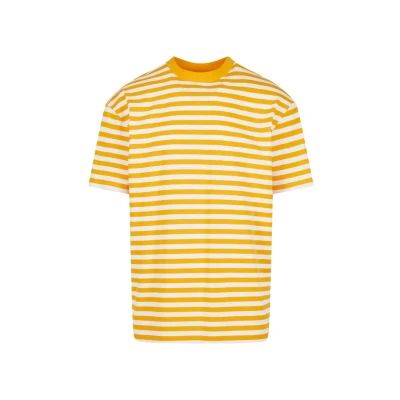 Afbeelding van Urban Classics Regular Stripe Tshirt print, Heren, Maat: XXL, White magicmango