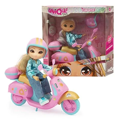 Image de Poupée Unique Eyes Fun Ride Scooter 25 cm